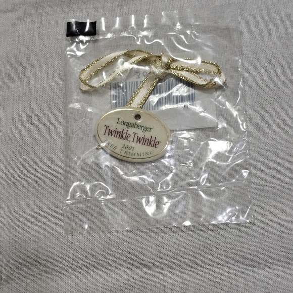 Longaberger Basket Tie-On Twinkle Twinkle 2001 Tree Trimming - Picture 7 of 7